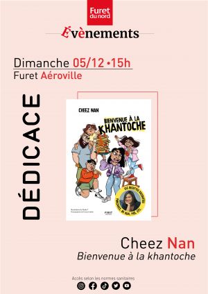 Furet du Nord Roissy - Dédicace - 05/12/2021