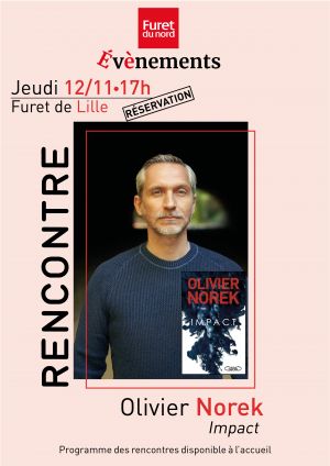 Furet du Nord Lille - Rencontre et dédicace - 12/11/2020