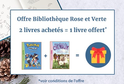 Offre Bibliothèque verte et rose
